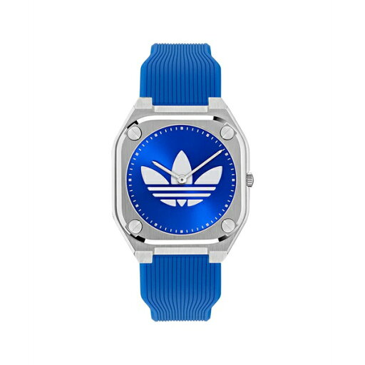 アディダス メンズ 腕時計 アクセサリー Unisex Analog Blue Silicone Watch, 39mm Blue アディダス メンズ 腕時計 アクセサリー Unisex Analog Blue Silicone Watch, 39mm Blue