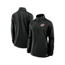 ファナティクス レディース カットソー トップス Women's Black Carolina Hurricanes Authentic Pro Rink Lightweight Quarter-Zip Pullover Sweatshirt Black