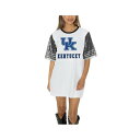 ゲームデイ レディース ワンピース トップス Women's White Kentucky Wildcats Full Sequin Jersey Dress ...