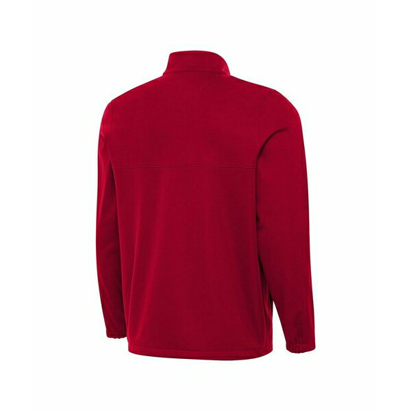 アンティグア メンズ ジャケット＆ブルゾン アウター Men's Cherry New Mexico Lobos Links 2 Full-Zip Golf Jacket Red