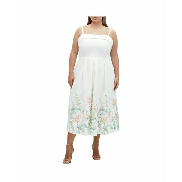 シティーシック レディース ワンピース トップス Plus Size Love Fleur Dress Romantic garden