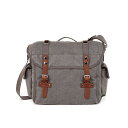 TSDブランド レディース ショルダーバッグ バッグ Silver Road Canvas Messenger Bag Gray