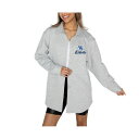ゲームデイ レディース カットソー トップス Women's Ash Kentucky Wildcats Foundation Full-Button Long Sleeve Overshirt Top Ash