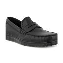 エコー メンズ スリッポン・ローファー シューズ Men's Lite Moc Penny Loafers Black