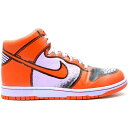 Nike iCL Y Xj[J[ _N yNike Dunk High 1 Piece Premiumz TCY US_9(27.0cm) Lilac Ice Deep Orange