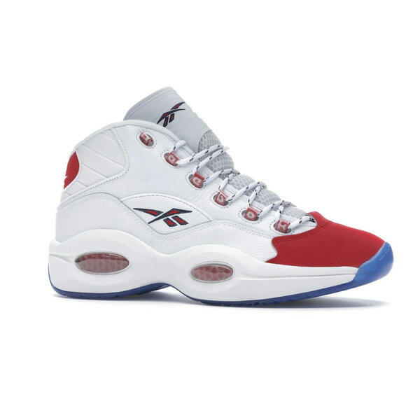 Reebok リーボック メンズ スニーカー 【Reebok Question Mid Red Toe 25th Anniversary】 サイズ US_7(25.0cm) White/White-Red