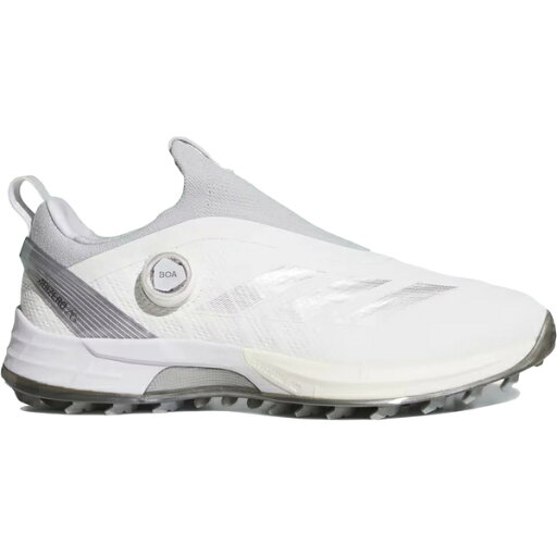 adidas アディダス メンズ スニーカー 【adidas Adizero ZG BOA Spikeless Golf Cloud White Silver Metallic】 サイズ US_9.5(27.5cm) Cloud White/Silver Metallic/Light Solid Grey
