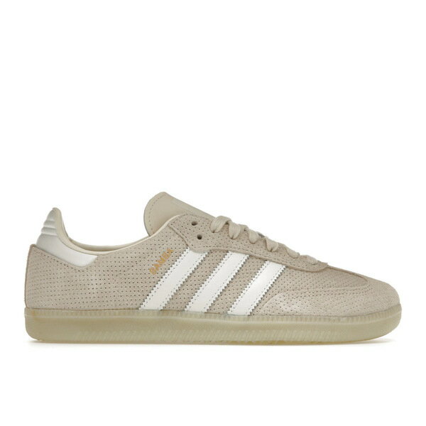 adidas アディダス メンズ スニーカー 【adidas Samba OG Wonder White Linen Green】 サイズ US_8.5(26.5cm) Wonder White / Core White / Linen Green