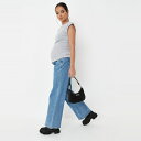 ミスガイデッド レディース デニムパンツ ボトムス Straight Leg Maternity Jeans