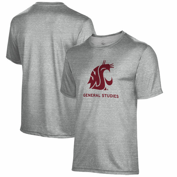 プロスフィア メンズ Tシャツ トップス Washington State Cougars General Studies Name Drop TShirt Gray
