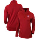 コロンビア レディース ジャケット＆ブルゾン アウター Detroit Pistons Columbia Women's OmniWick Outward Nine QuarterZip Pullover Top Red