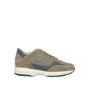 【送料無料】 ホーガン メンズ スニーカー シューズ Sneakers Military green