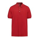 【送料無料】 ロッソピューロ メンズ Tシャツ トップス Polo shirts Red(4)