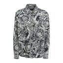 【送料無料】 ベルサーチ メンズ シャツ トップス Denim shirts Black