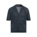 【送料無料】 プラス・サーティー・ナイン・マスク メンズ カーディガン アウター Cardigans Blue