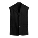 【送料無料】 ラフ・シモンズ メンズ ジャケット&ブルゾン アウター Blazers Black