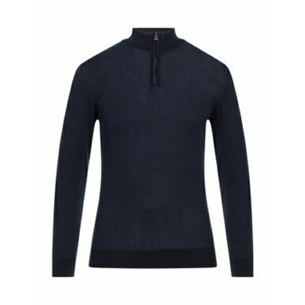 【送料無料】 ロッソピューロ メンズ ニット&セーター アウター Turtlenecks Blue