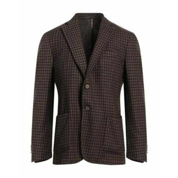 【送料無料】 サンタニエロ メンズ ジャケット＆ブルゾン アウター Blazers Brown