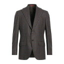 【送料無料】 イザイア メンズ ジャケット&ブルゾン アウター Blazers Green