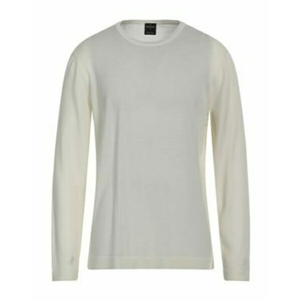 【送料無料】 グランサッソ メンズ ニット&セーター アウター Sweaters White