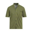 【送料無料】 プラス・サーティー・ナイン・マスク メンズ カーディガン アウター Cardigans Green