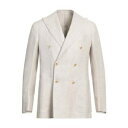 【送料無料】 カルーゾ メンズ ジャケット&ブルゾン アウター Blazers White