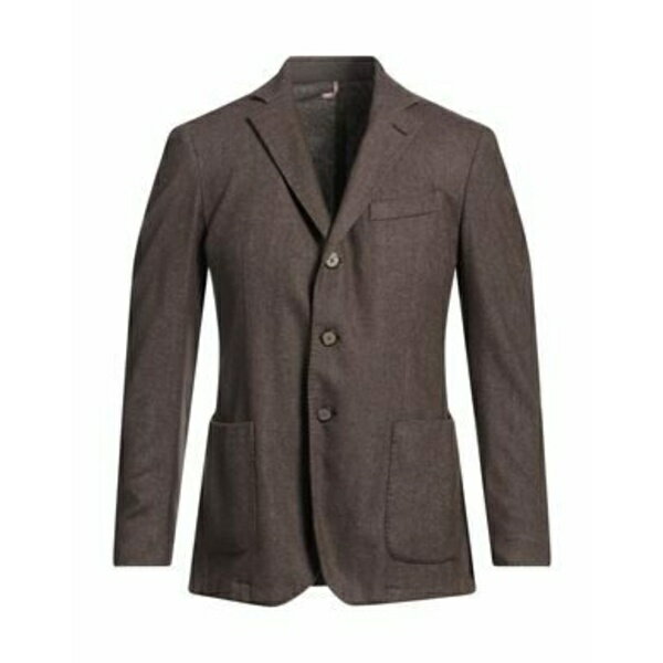 【送料無料】 サンタニエロ メンズ ジャケット&ブルゾン アウター Blazers Brown
