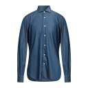 BARBA Napoli バルバナポリ シャツ トップス メンズ Shirts Blue