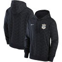 ナイキ メンズ パーカー・スウェットシャツ アウター Corinthians Nike Fleece Pullover Hoodie Black