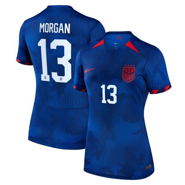 iCL fB[X jtH[ gbvX Alex Morgan USWNT Nike Women's 2023 Away Replica Jersey Royal