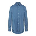 BARBA Napoli バルバナポリ シャツ トップス メンズ Shirts Blue