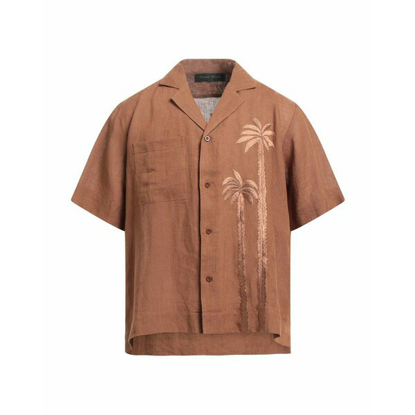 yz NX` yU[ Y Vc gbvX Shirts Brown