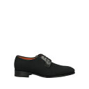 SANTONI サントーニ ドレスシューズ シューズ メンズ Lace-up shoes Black