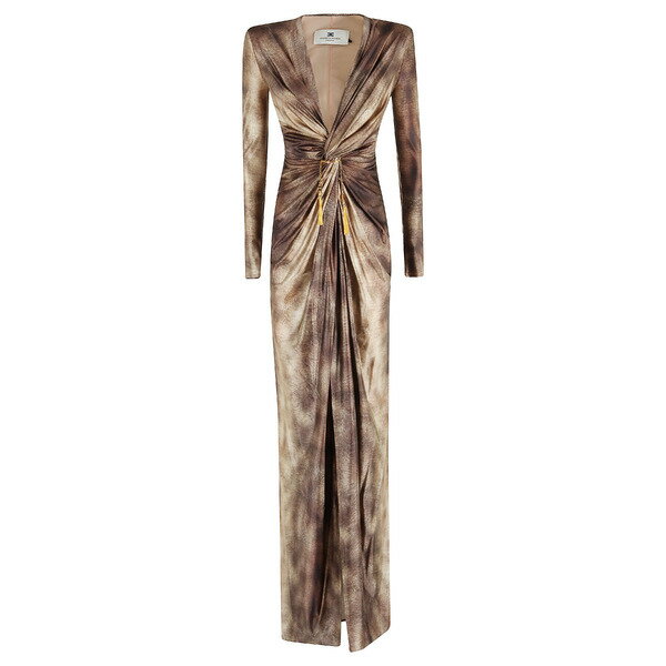 エリザベスフランキ レディース ワンピース トップス Lungo Lizard