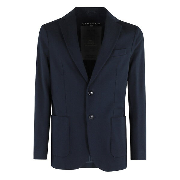 チルコロ1901 メンズ ジャケット＆ブルゾン アウター Jersey Tecnico Stretch Blu Navy