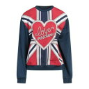 【送料無料】 モスキーノ レディース パーカー・スウェットシャツ アウター Sweatshirts Red