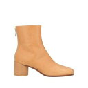 【送料無料】 マルタンマルジェラ レディース ブーツ シューズ Ankle boots Brown
