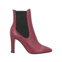 【送料無料】 ツインセット レディース ブーツ シューズ Ankle boots Red
