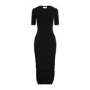 【送料無料】 ヴァレンティノ ガラヴァーニ レディース ワンピース トップス Midi dresses Black