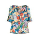 【送料無料】 マルニ レディース Tシャツ トップス Tops Azure