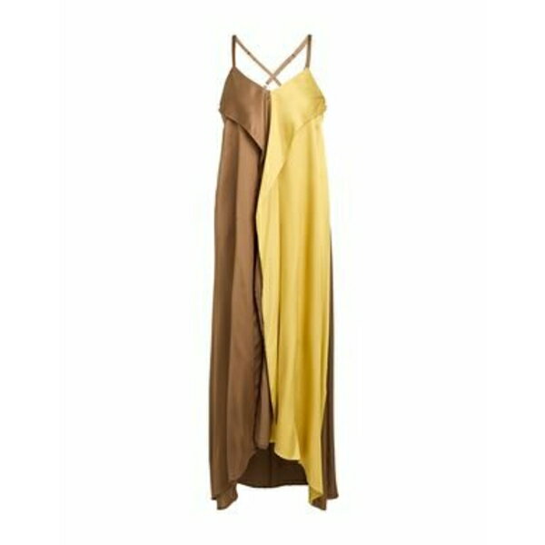 【送料無料】 カオス レディース ワンピース トップス Maxi dresses Yellow