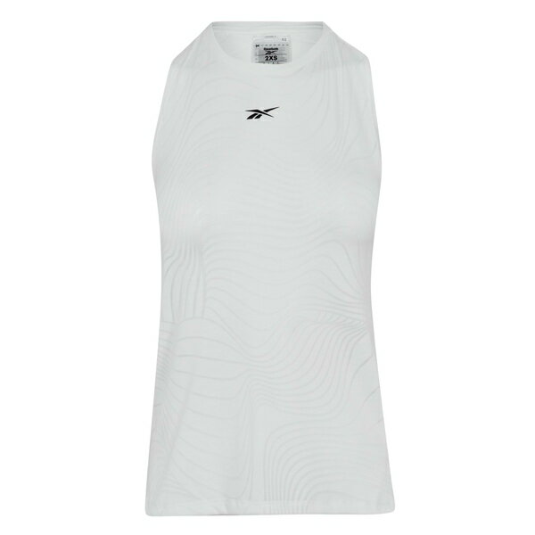 リーボック レディース ランニング スポーツ Burnout Tank Top Womens Gym Vest White