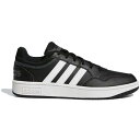 adidas AfB_X Y Xj[J[ yadidas Hoops 3.0 Lowz TCY US_12(30.0cm) Black White Stripes