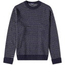 パタゴニア メンズ ニット セーター アウター Patagonia Recycled Wool Crew Knit Blue