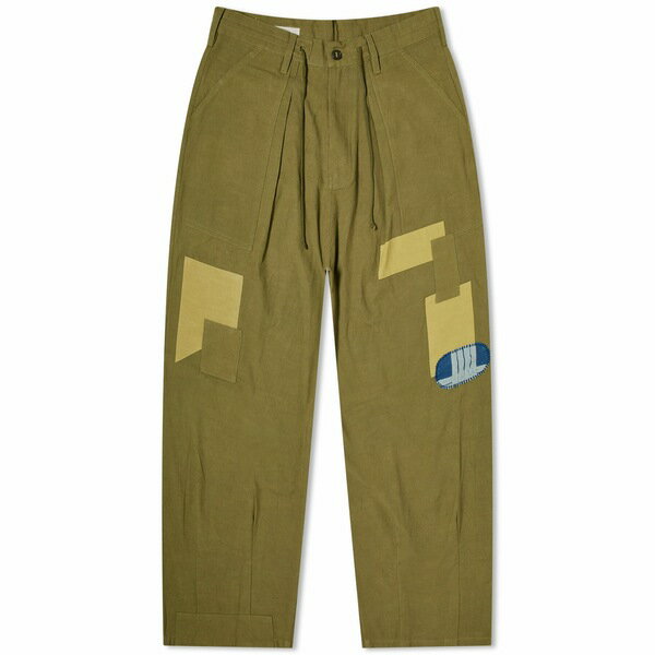 ストーリーエムエフジー メンズ カジュアルパンツ ボトムス Story mfg. Mechanic Pant Green