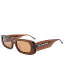 ボニークライド メンズ サングラス・アイウェア アクセサリー Bonnie Clyde Show And Tell Sunglasses Brown