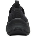 クラークス レディース スニーカー シューズ Women's Circuit Path Knit Slip-On Wedge Shoes Black/black