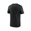 ナイキ レディース Tシャツ トップス Men's Black Baltimore Orioles New Legend Wordmark T-shirt Black