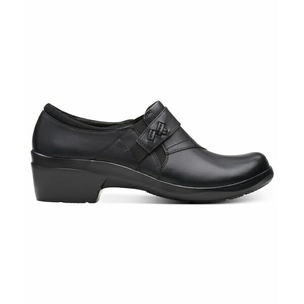 クラークス レディース スニーカー シューズ Women's Angie Pearl Slip-On Shoes Black Leather