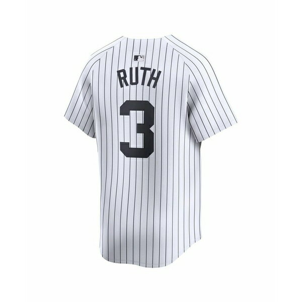 ナイキ レディース Tシャツ トップス Men's Babe Ruth White New York Yankees Home Limited Player Jersey White
